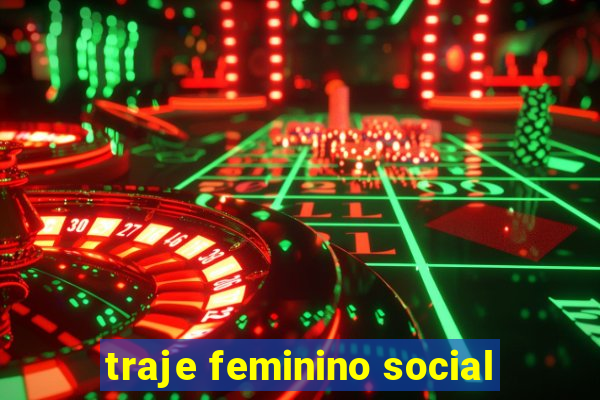 traje feminino social